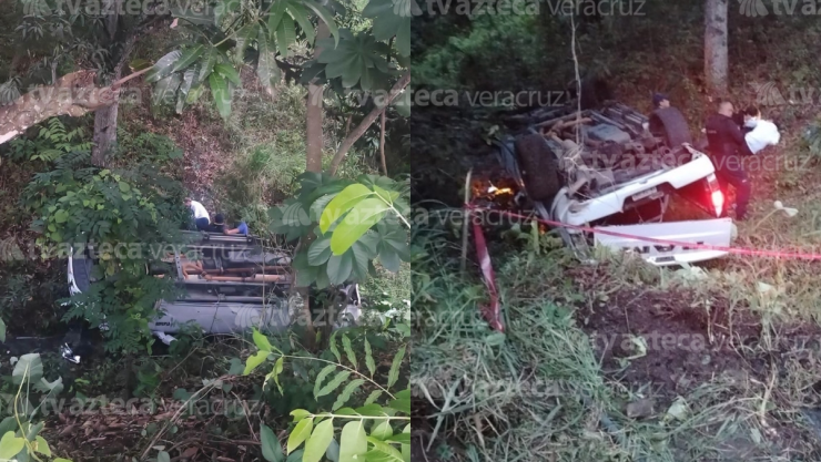 Accidente en carretera Xalapa Huatusco
