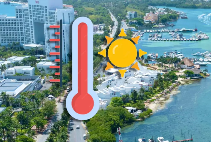 Prevalecen las altas temperaturas en Quintana Roo y así estará el clima de Cancún este lunes 19 de mayo.jpg