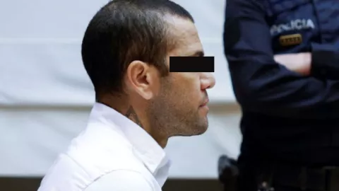Dani Alves, en su juicio