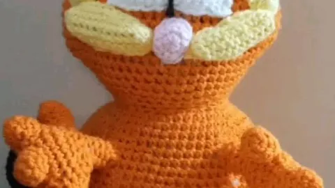 Manualidades de Garfield: 4 ideas para hacer muñecos de crochet para niños
