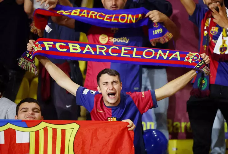 Aficionados del Barcelona