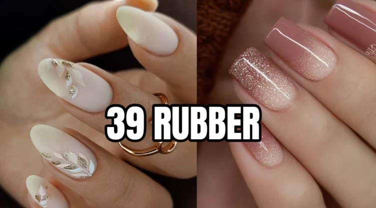 39 diseños de uñas que puedes usar en rubber y se verán elegantes: en cuadradas o almendradas