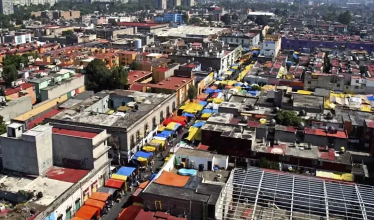 Calles de Tepito en 25 años