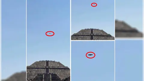 Ovni en Teotihuacán