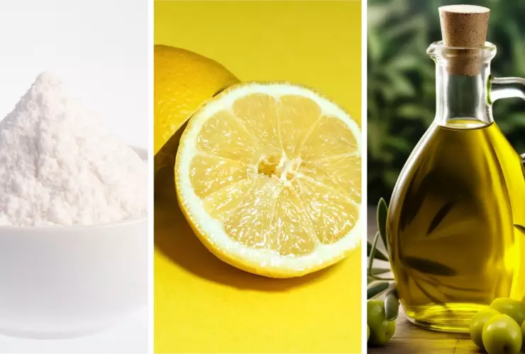 El bicarbonato, el limón y el aceite de oliva son también fundamentales para combinar con el romero.