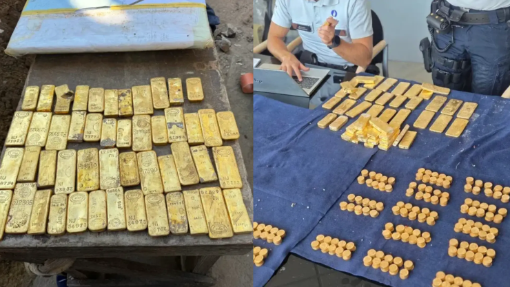 ¡INCREÍBLE! Trabajadores de la construcción encuentran millones de dólares en lotes de oro entre las paredes de una casa