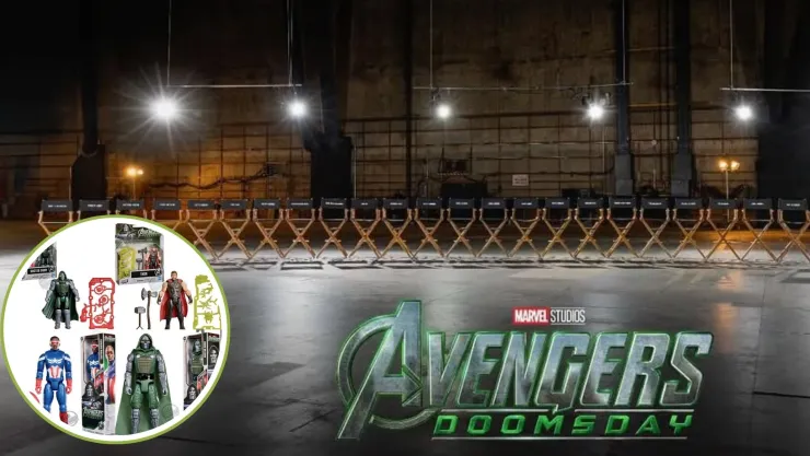 Juguetes de Avengers Doomsday revelan detalles de Doctor Doom y Thor