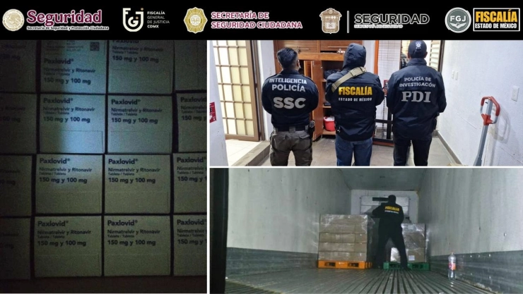 Medicamento controlado fue robado en Edomex y escondido en lugares de CDMX.