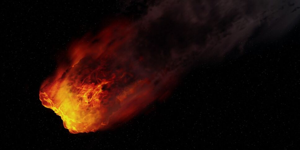 caida meteorito bola fuego