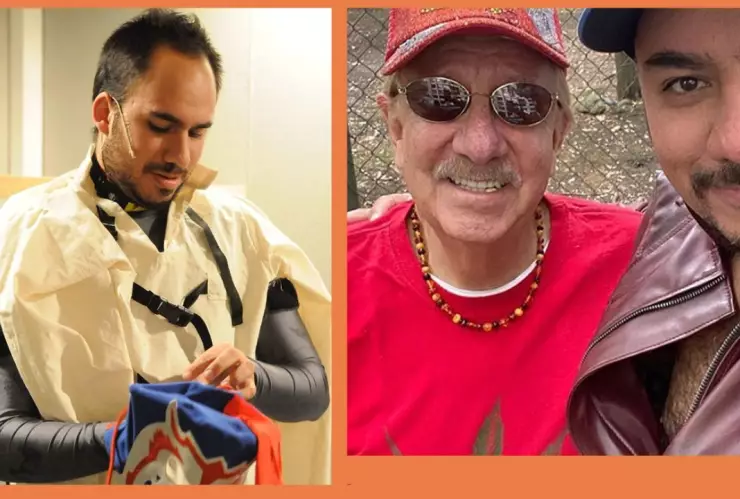 Escorpión Dorado y Benito Castro