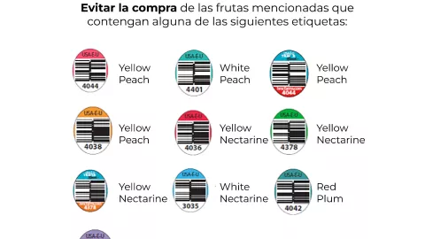 Hay alerta por frutas contaminadas importadas de EUA