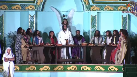 As&iacute; se vivi&oacute; la representaci&oacute;n de la &uacute;ltima cena en el Jueves Santo