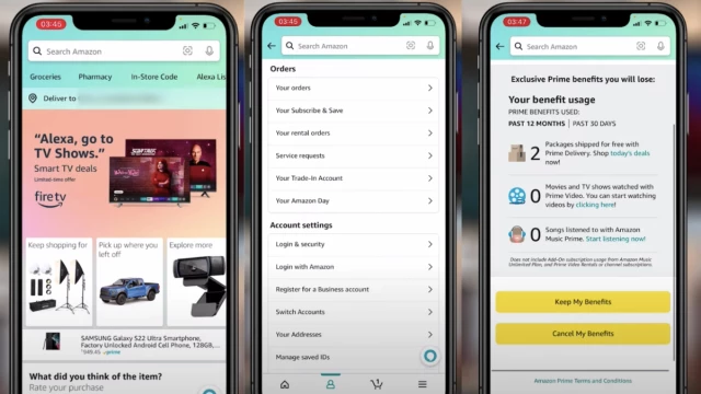 Cómo cancelar tu membresía Amazon Prime