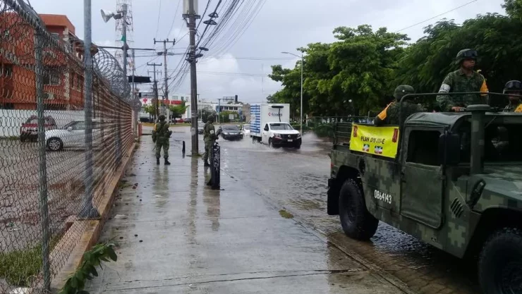 Plan DNIII por huracán Michael en Quintana Roo