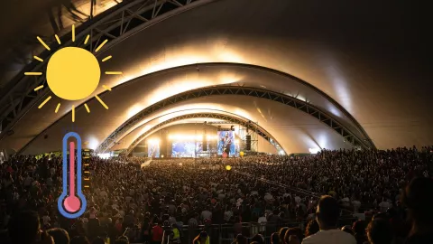 Onda de calor en plena Feria de San Marcos 2025; la temperatura máxima pronosticada para el martes 22 de abril