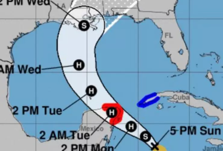 Tormenta tropical “Zeta”
