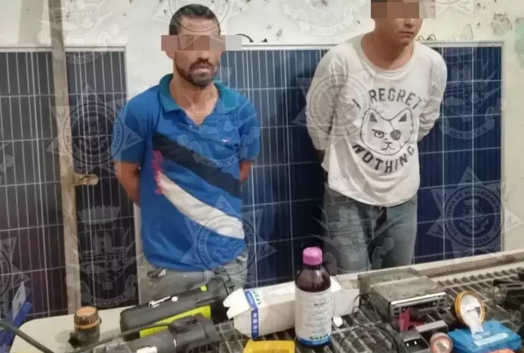 detenidos sospechosos en mococha