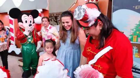 Presentan espectáculo infantil ‘El Taller de Santa’ en Mérida