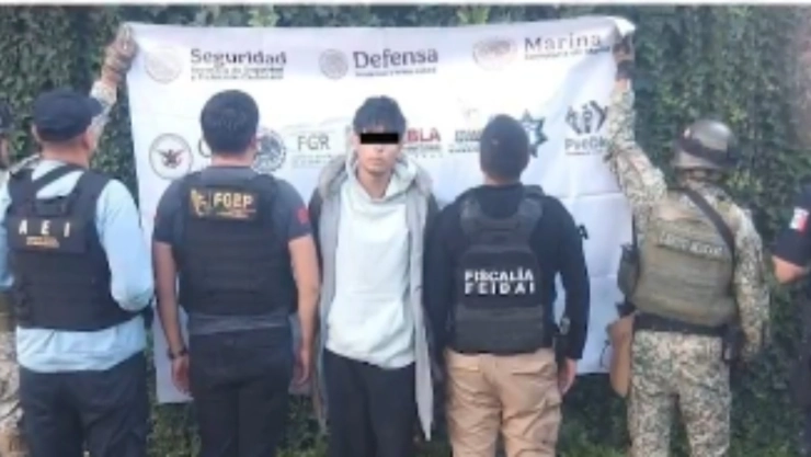 Detienen a _El Ratón_ vinculado a homicidio durante asalto en taquería de Amozoc