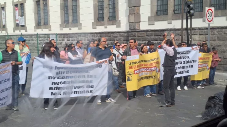 Manifestación en la 11 Sur