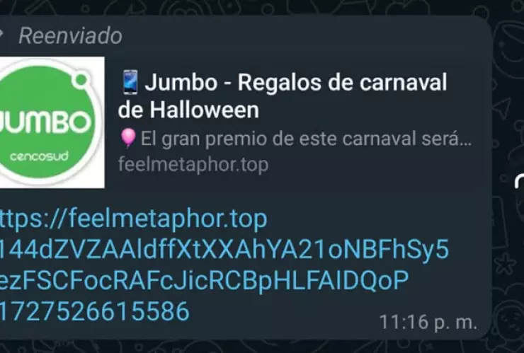 WhatsApp: El modus operandi de la nueva modalidad de estafa de Halloween