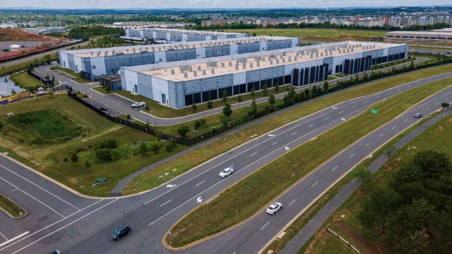 Un centro de datos en Ashburn, Virginia, EU.
