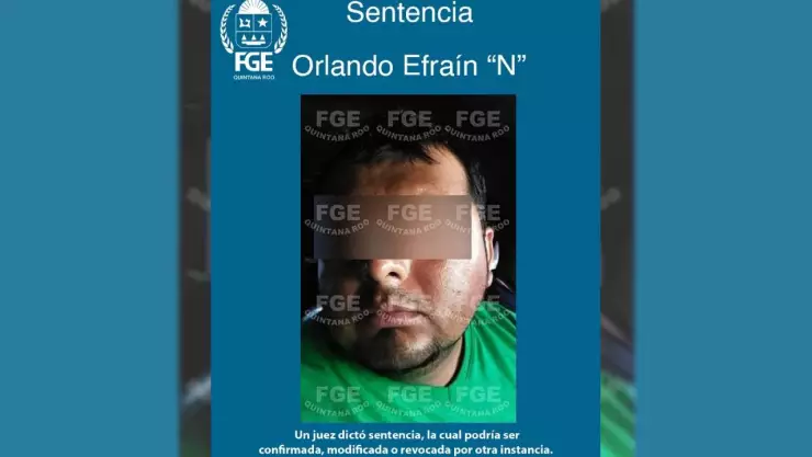 Dictan sentencia de 100 años de prisión a un hombre en Benito Juárez