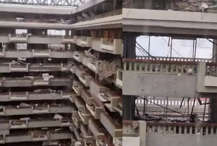 VIDEO: Así quedó el Hotel Princess tras el paso del Huracán Otis