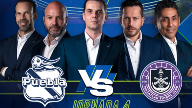 Comentaristas para el partido entre Puebla y Mazatlán