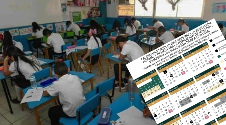 Calendario ciclo escolar 2025-2026 sep