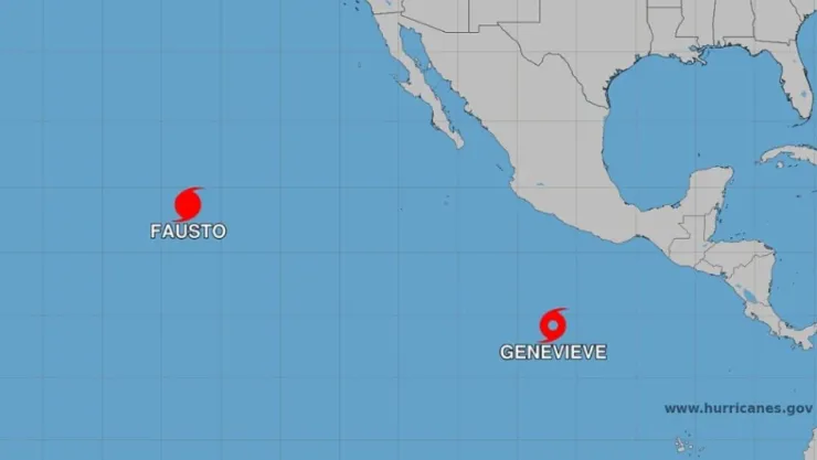 ¿Tocará México? Este es el desarrollo de la tormenta tropical “Genevieve”