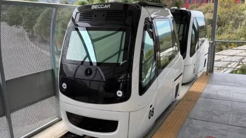 Autotrén en Guadalajara.