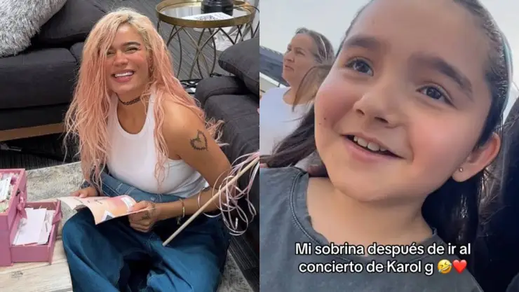 Niña imita a Karol G a la perfección y las redes sociales se sorprenden (VIDEO)