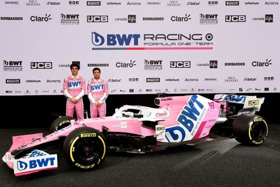 Presenta BWT Racing Point nuevo bólido de “Checo” Pérez