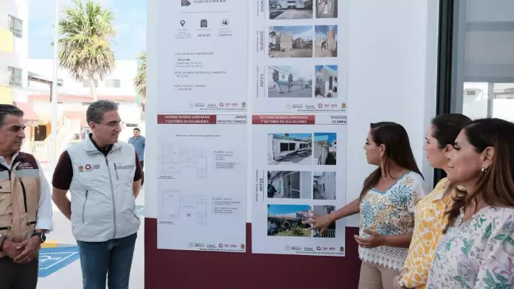 Inaugura nuevas oficinas de salud en Isla Mujeres: Espacios dignos para combatir el dengue