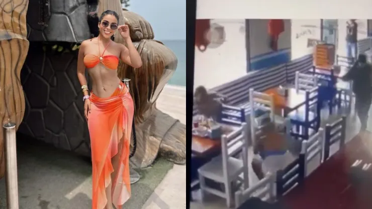 VIDEO: Cámara de seguridad capta el asesinato de una influencer en un restaurante