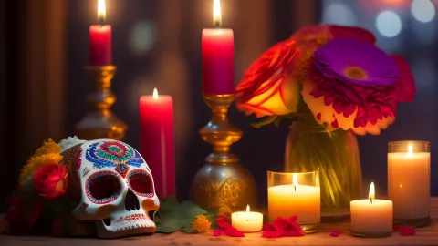 Celebración del Día de Muertos