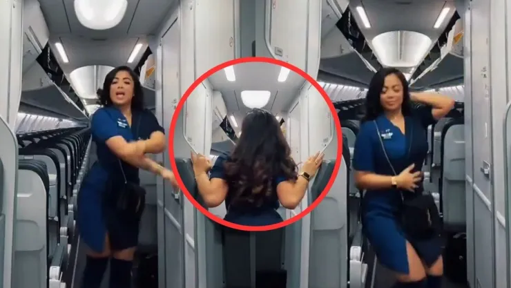 Azafata despedida por perrear en avión: Estaba festejando su celebración