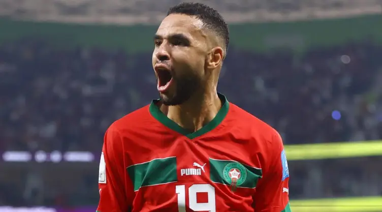Youssef En Nessyri marcó el gol de Marruecos