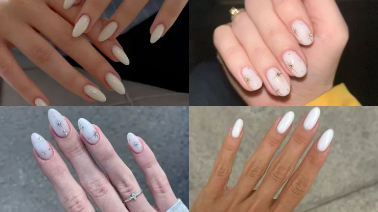 uñas blancas