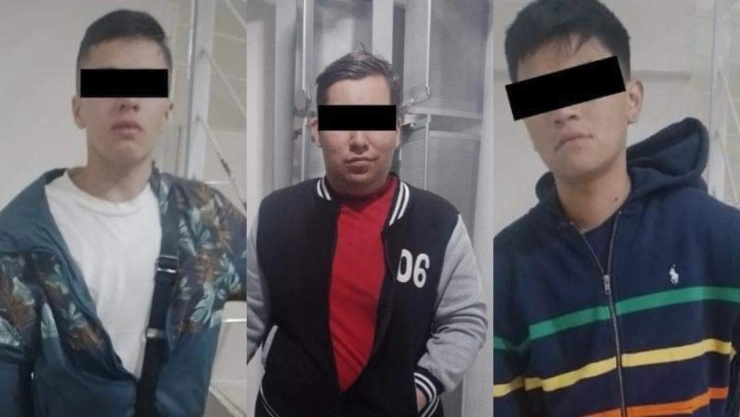 Los detenidos tenían 18, 20 y 21 años.