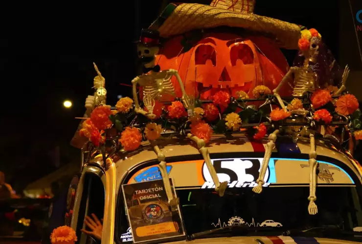 La ofrenda que se pone el 28 de octubre