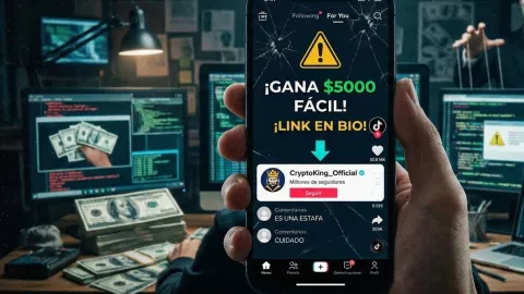 ¡No sólo es un Me gusta! Así funcionan las estafas a través de TikTok