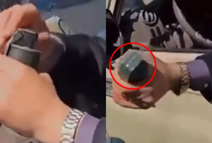 El incidente ocurrió mientras el hombre manipulaba un artefacto explosivo