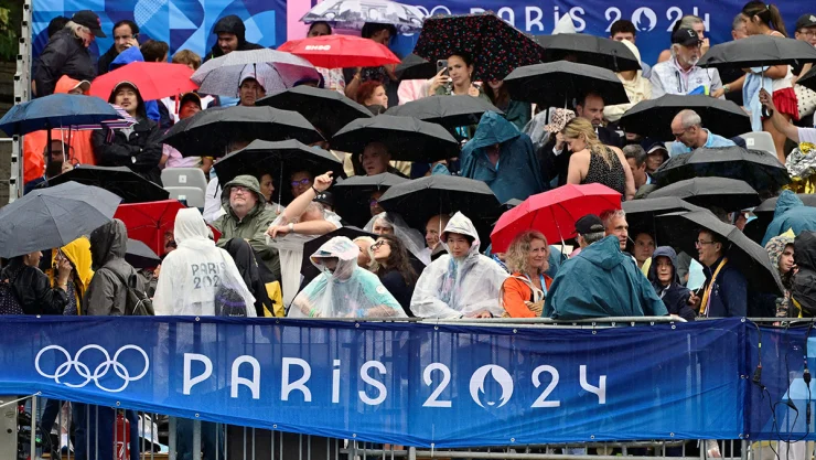 Lluvia inauguración París 2024