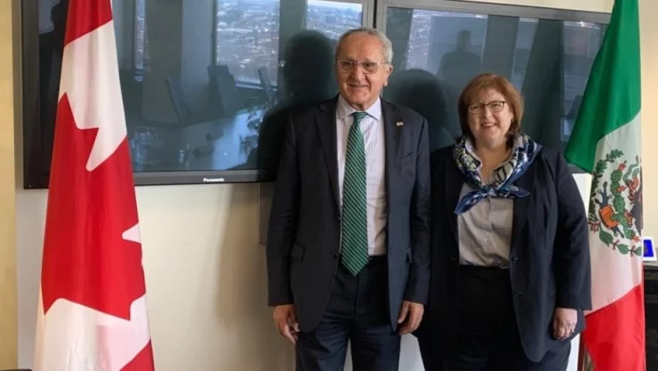 Jesús Seade y Catrina Tapley