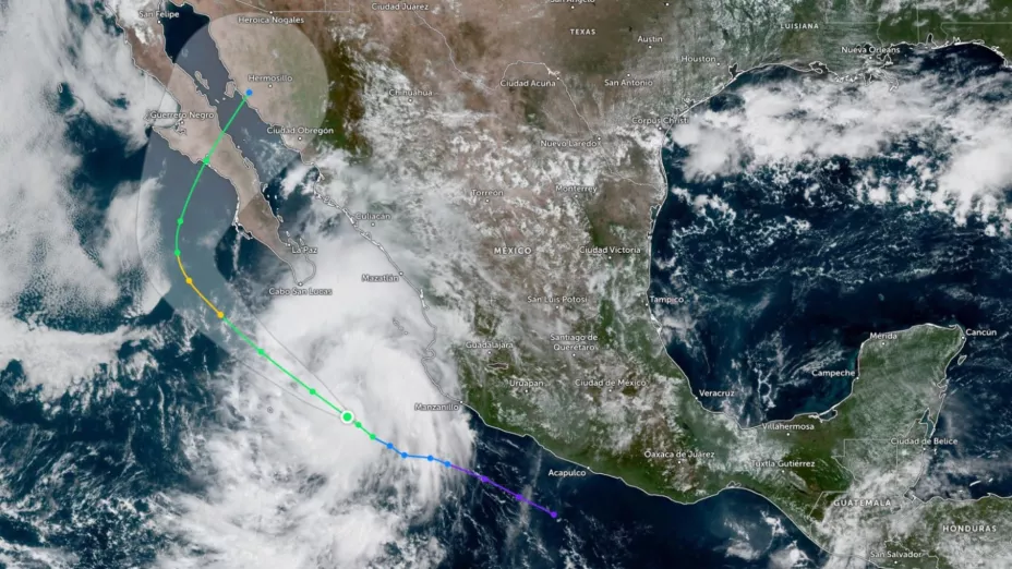 Depresión tropical Doce-E se intensifica a la tormenta tropical ‘Lorena’: se convertirá en huracán