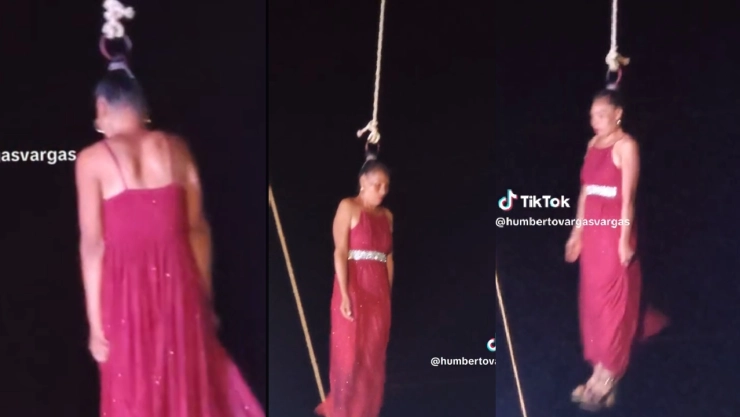 Viral: Piñata Humana