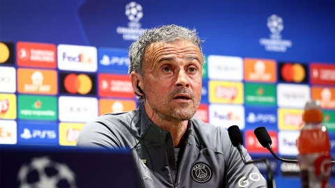 Luis Enrique, técnico del PSG