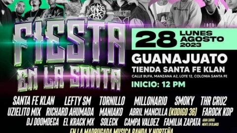 Santa Fe Klan y Sonido Pirata